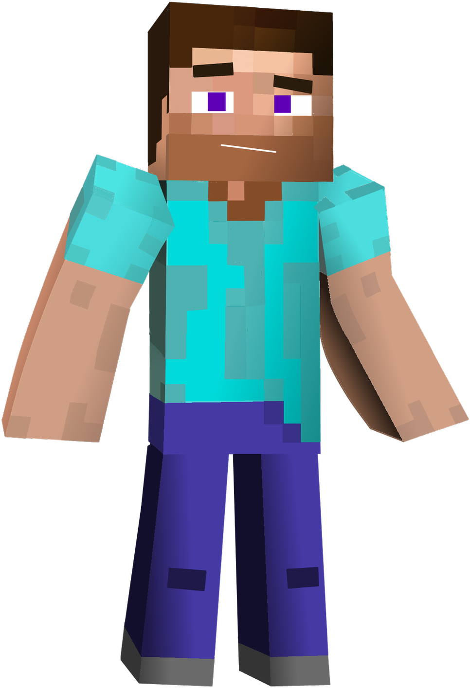 Minecraft person